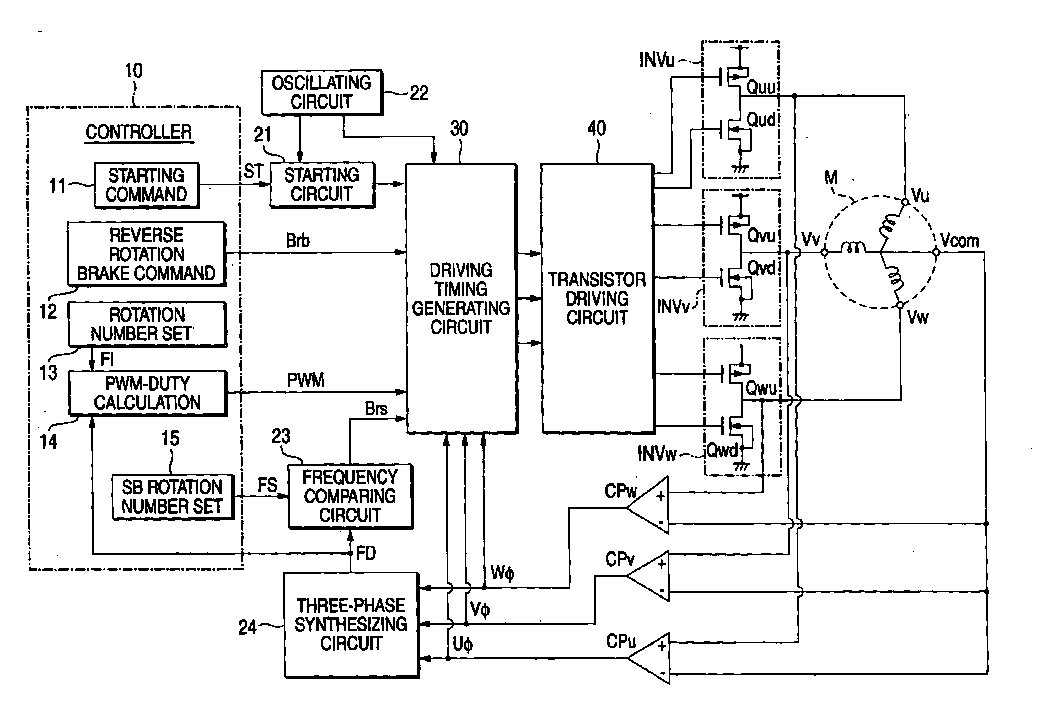 Electric motor control device