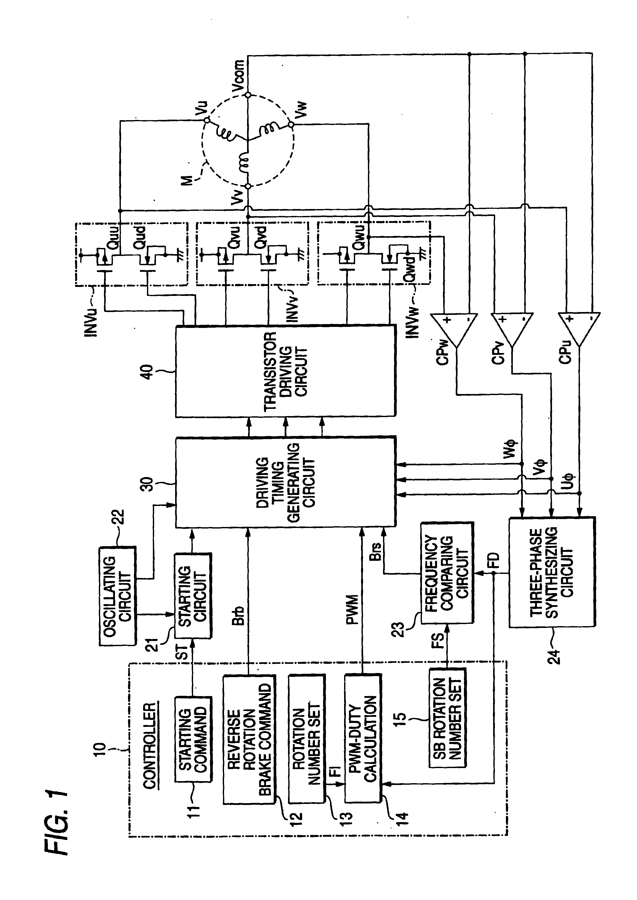 Electric motor control device