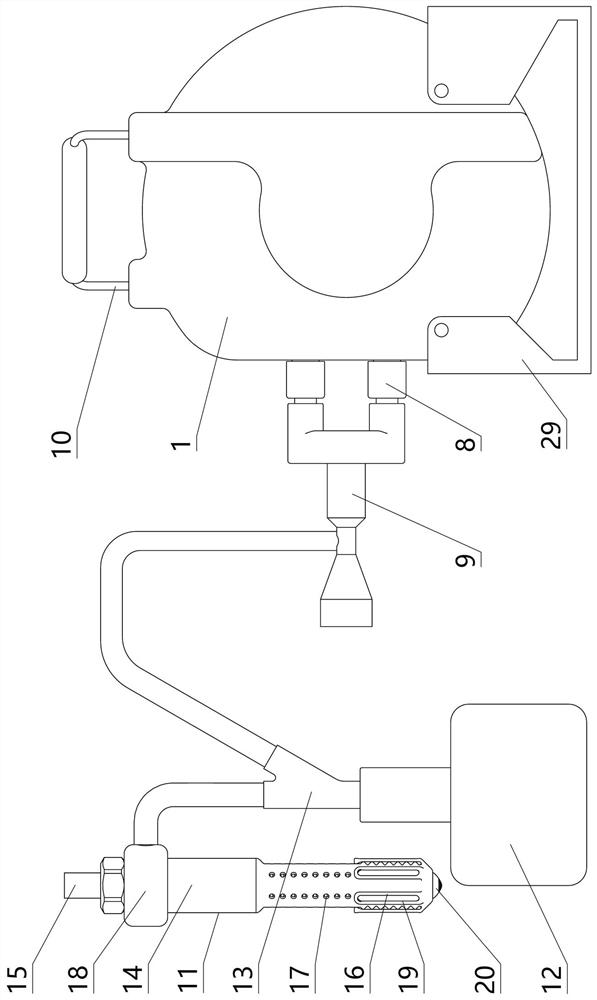 A rapid sputum suction device for emergency treatment