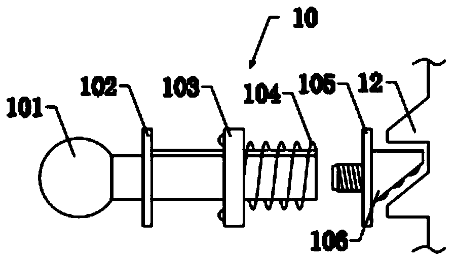 Improved container binding system for ship