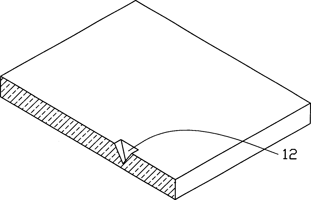 Light conductive board and its producing method