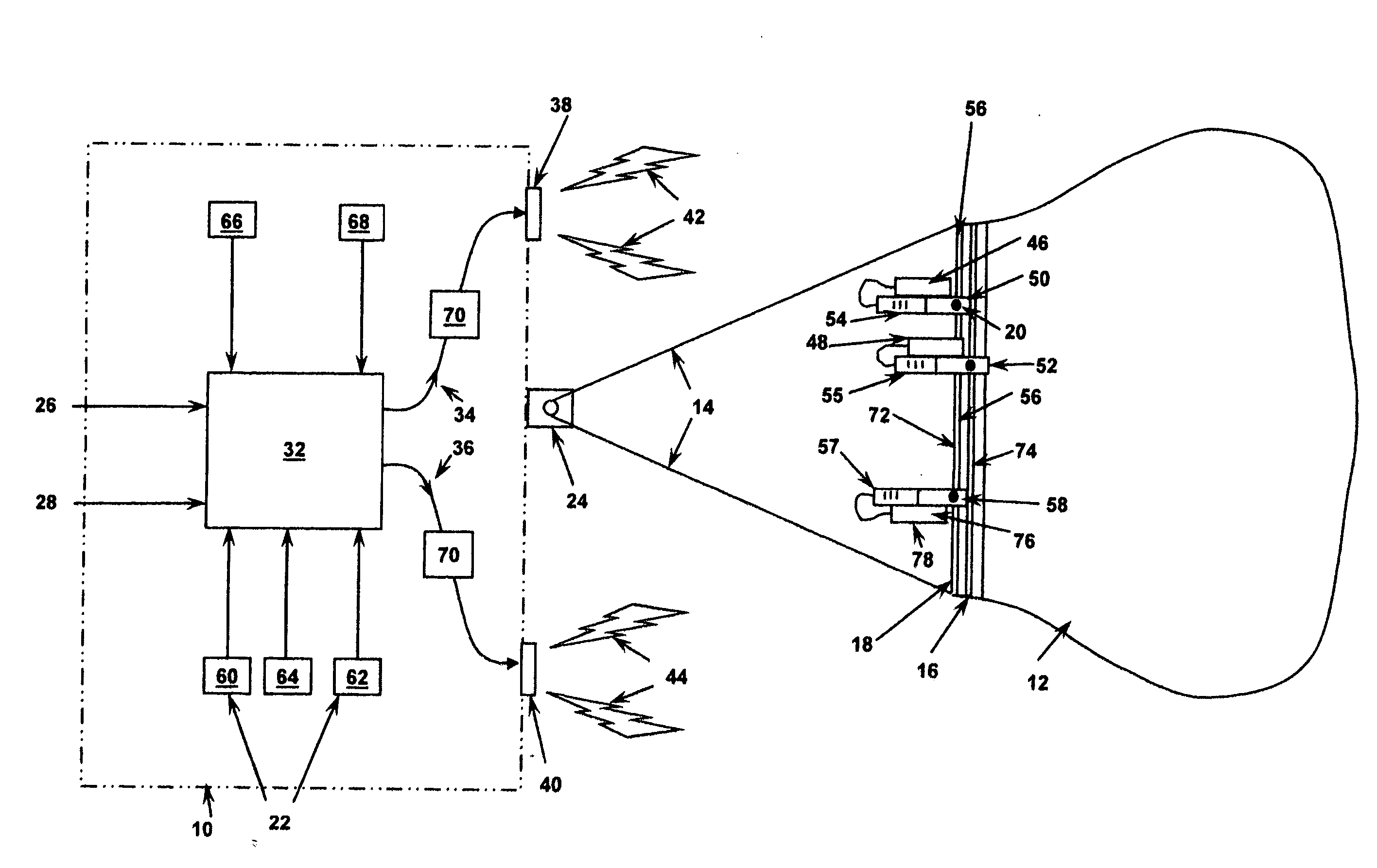 Method and apparatus for parachute reefing control