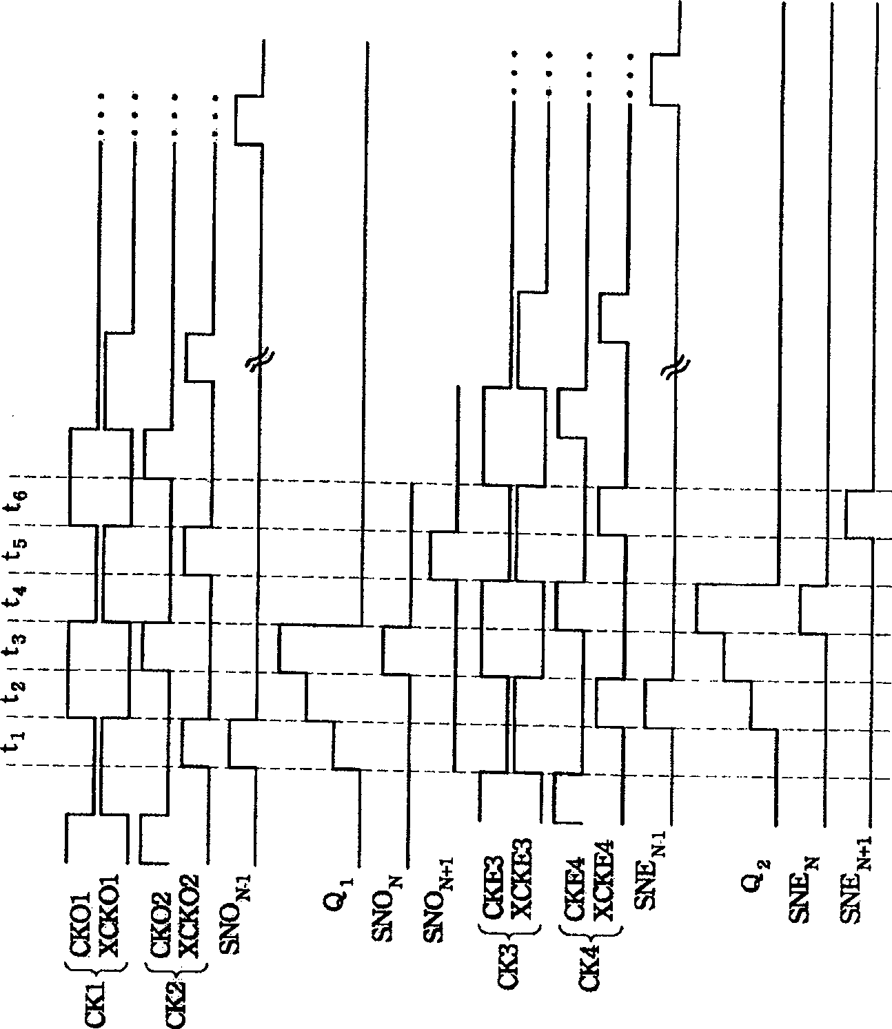 Grid drive circuit and its drive circuit unit