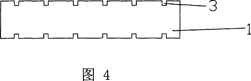 Alveolus type interlayer structure of the composite material