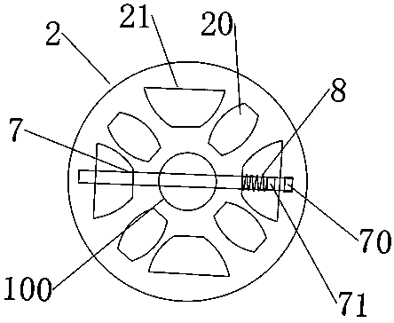 Scaffold mounting device