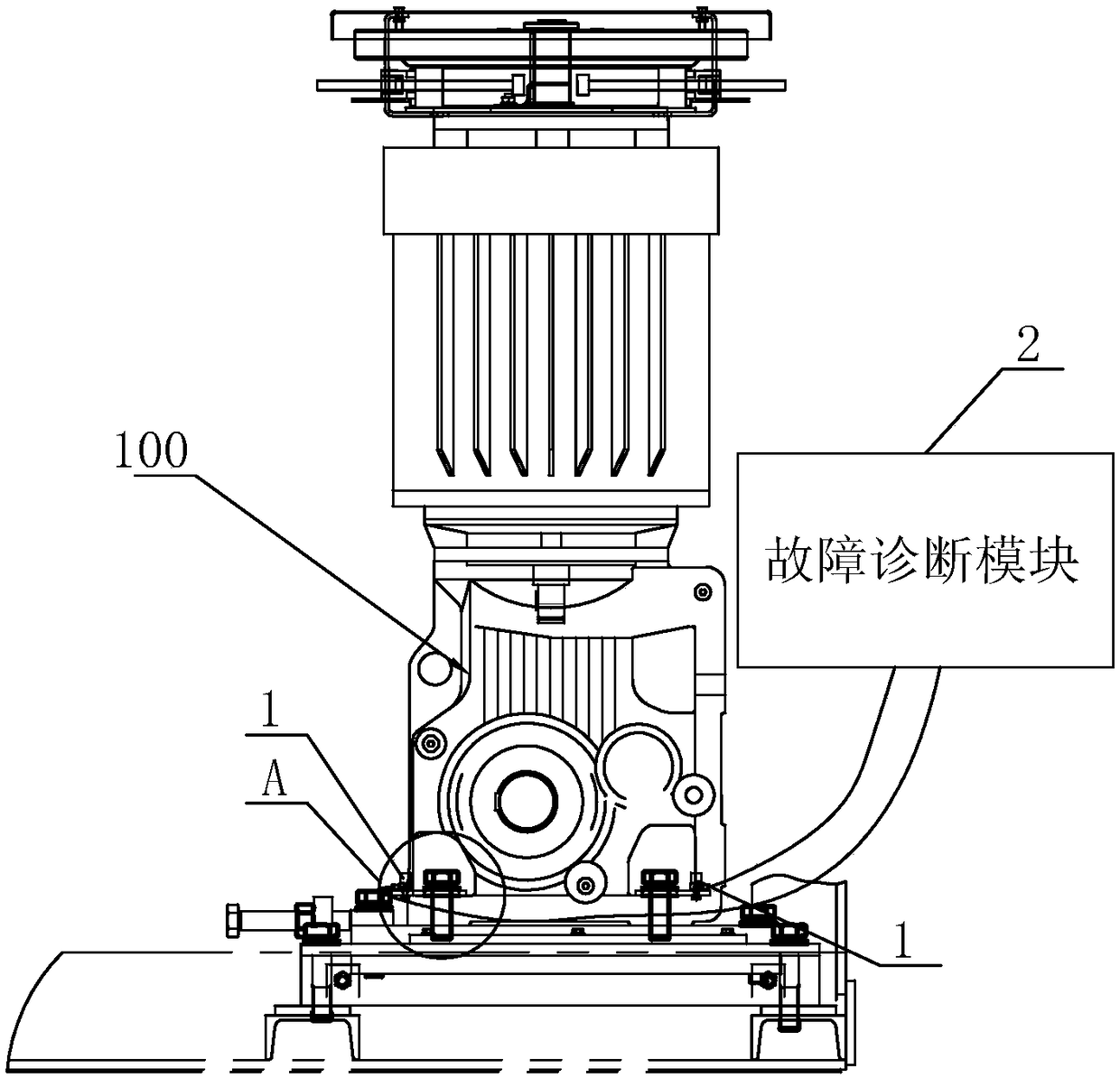 A protection device for elevator host