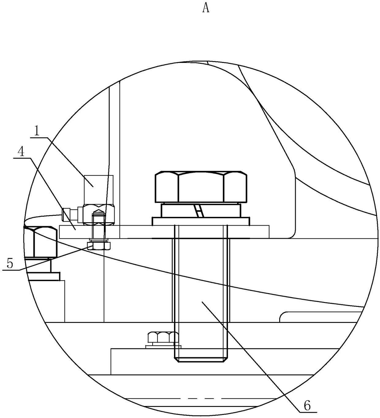 A protection device for elevator host