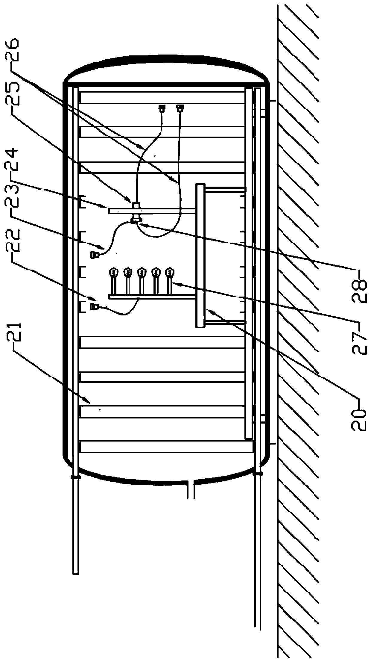 Comprehensive environment experiment study system of astronavigation optical cable connector