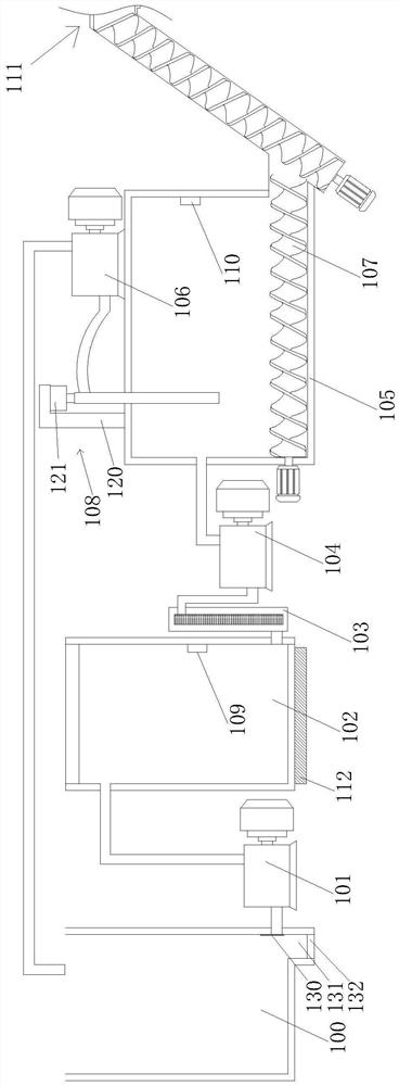 Preparation equipment and method for efficiently purifying ferrite for chemical reagent