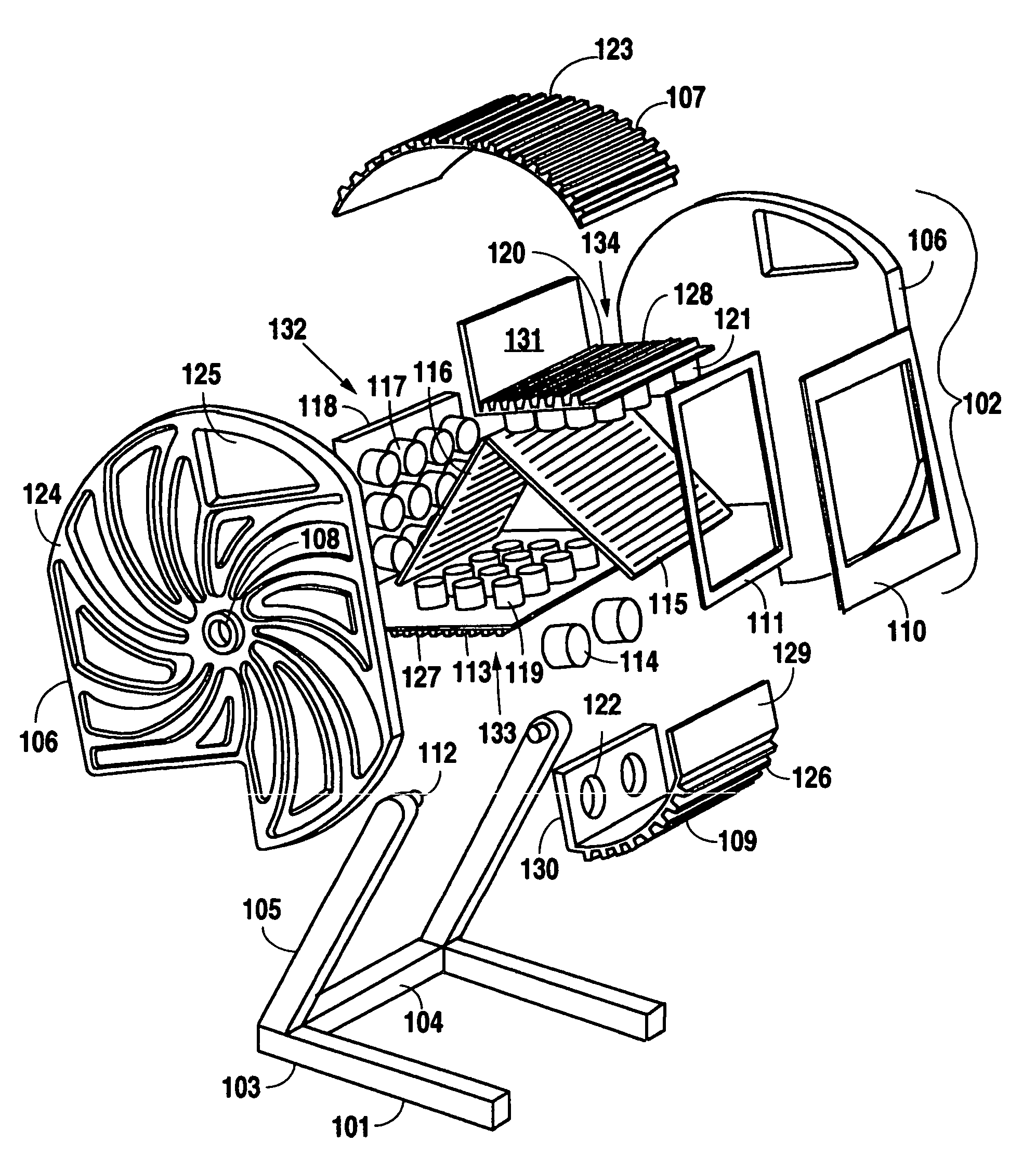 LED light apparatus and methodology