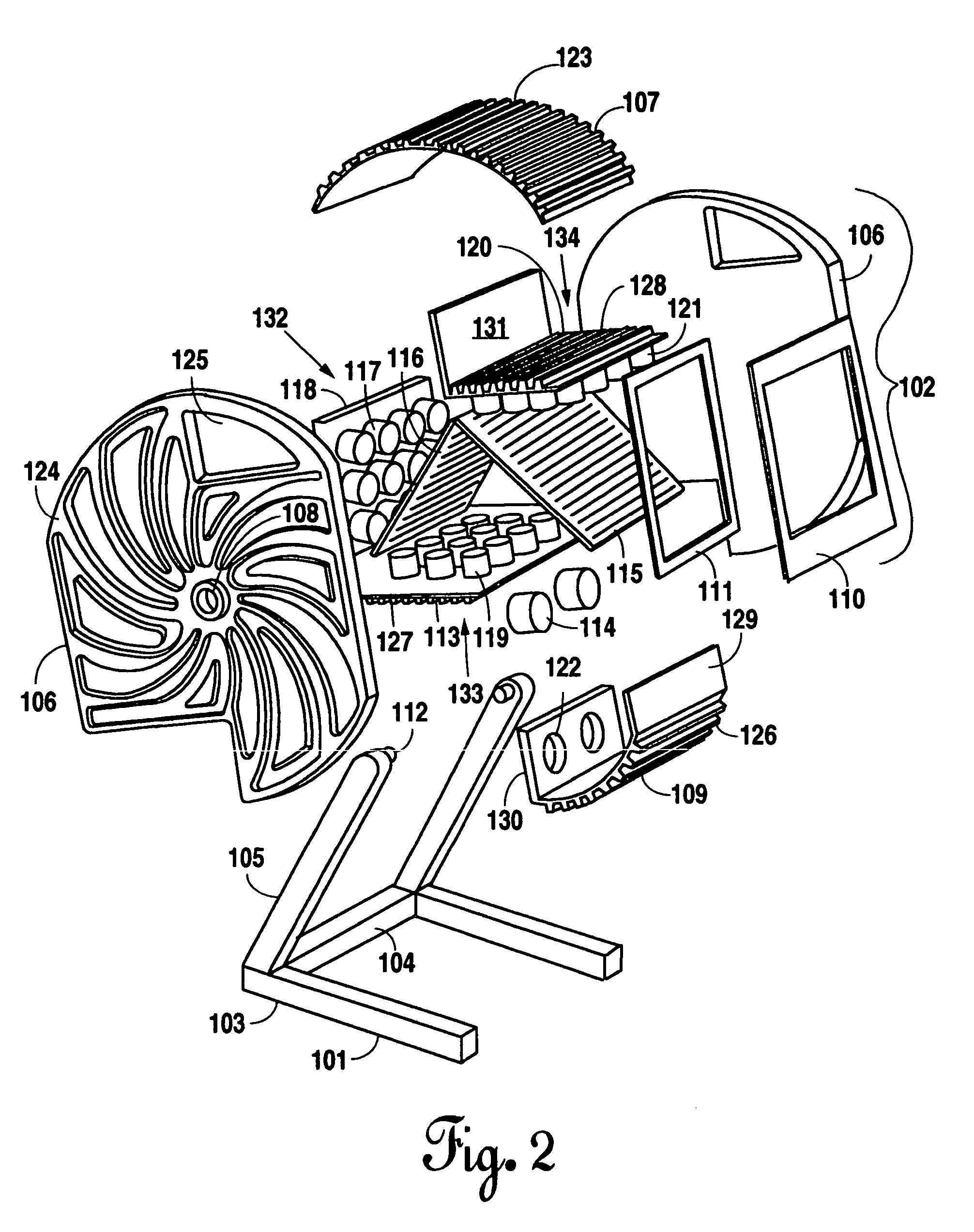 LED light apparatus and methodology