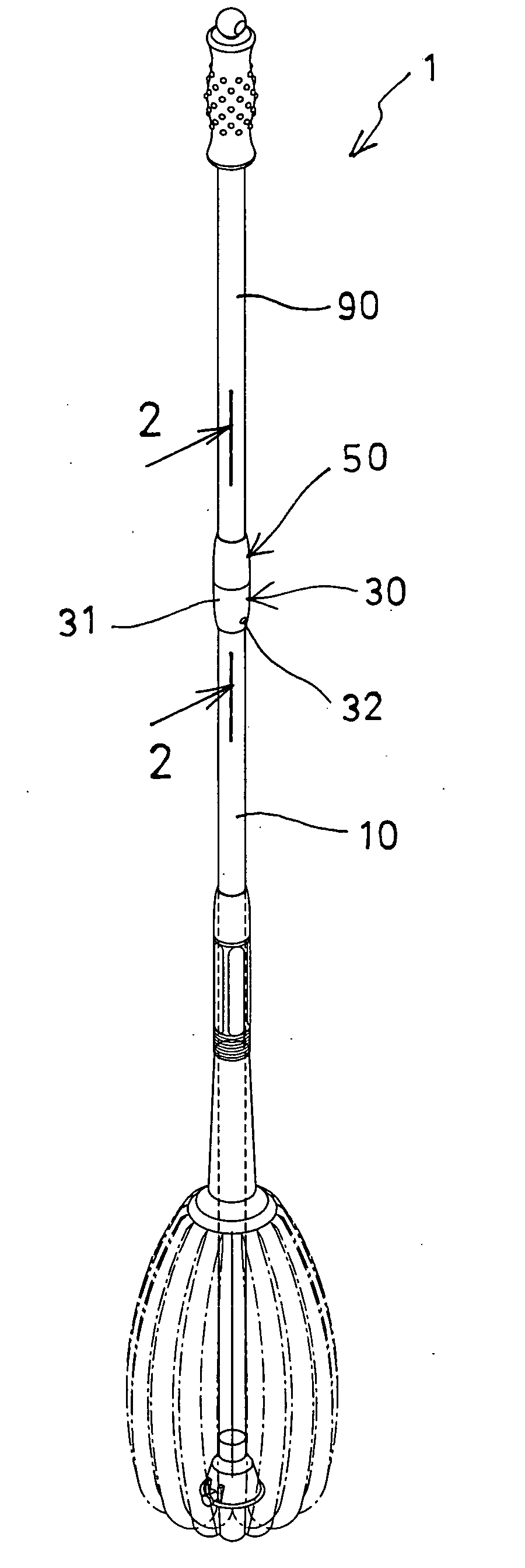 Extendible cleaner rod