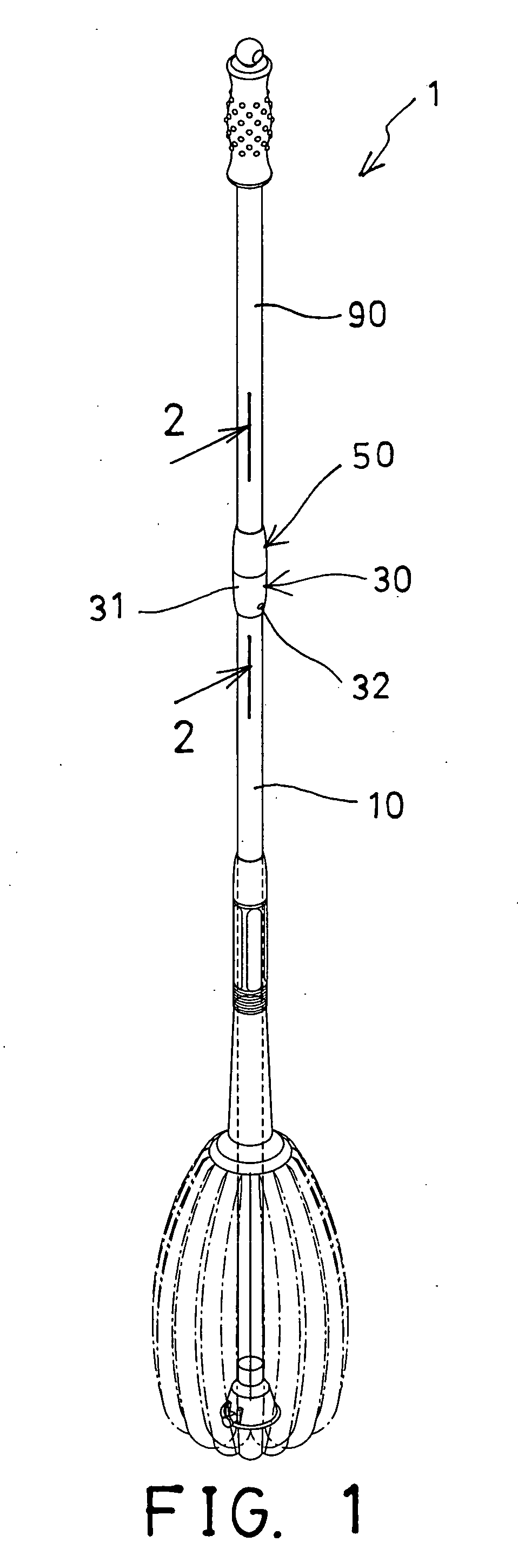 Extendible cleaner rod