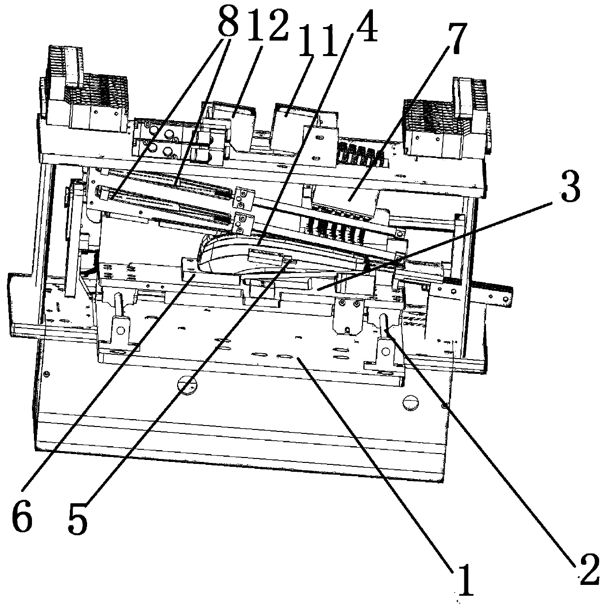 Automatic testing device for complete machine function