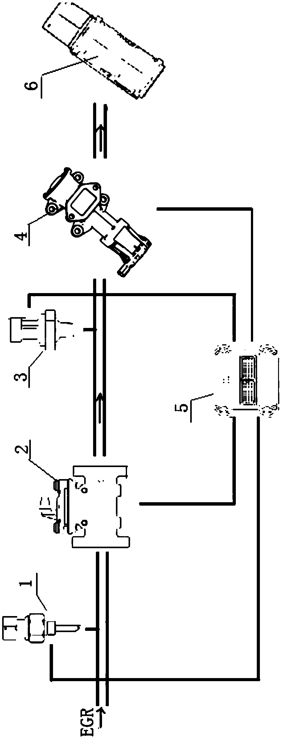 EGR flow verification system