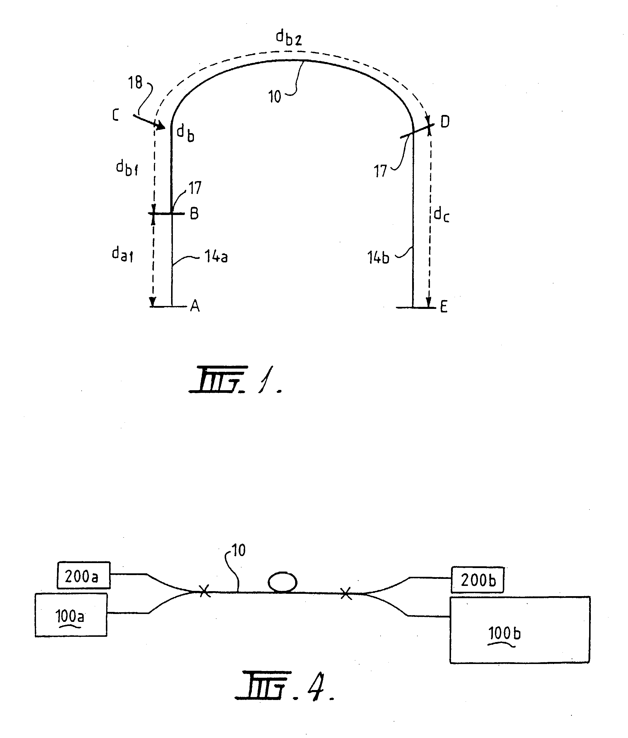 Apparatus and method for monitoring a structure using a counter-propagating signal method for locating events