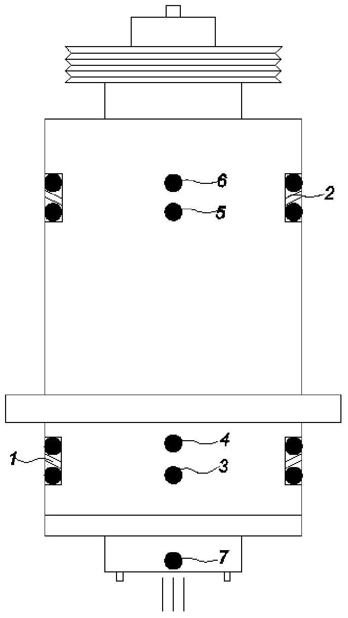 Monitoring system for thermal error of machine tool spindle