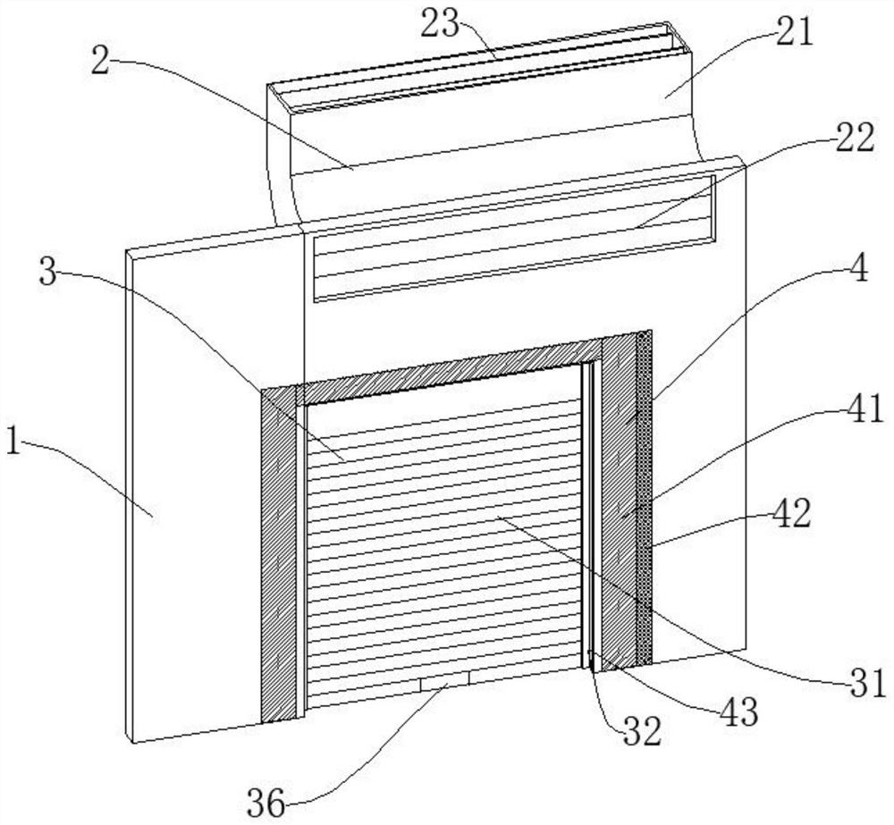 Escape device for tunnel fire disaster