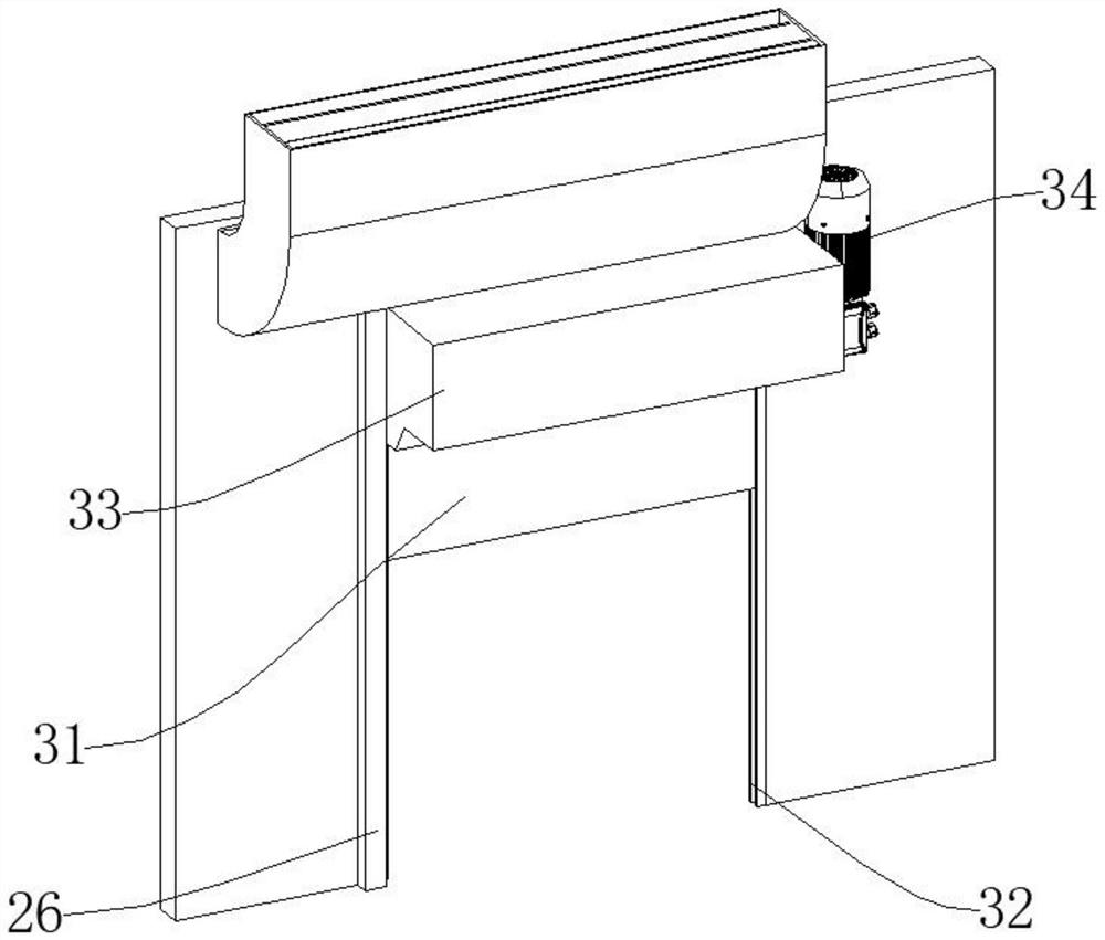 Escape device for tunnel fire disaster