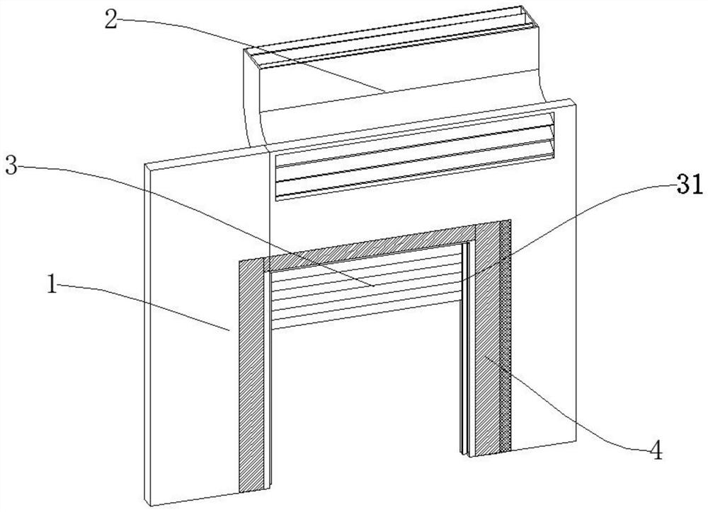 Escape device for tunnel fire disaster