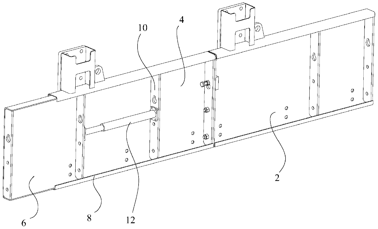 Striker plate assembly, spiral distributor and paver