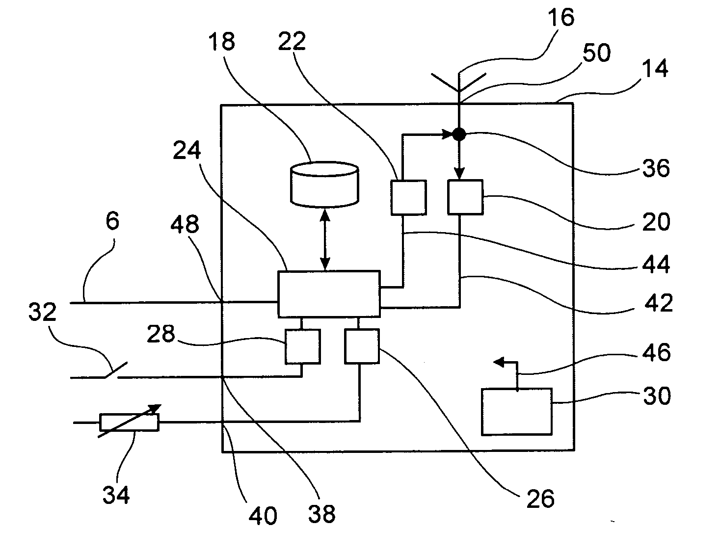 Data transmission system for wireless communication