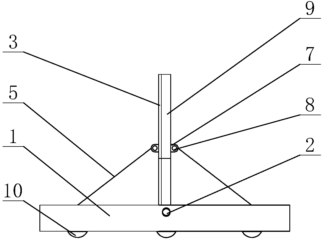 Multifunctional moving type die opening and board overturning machine