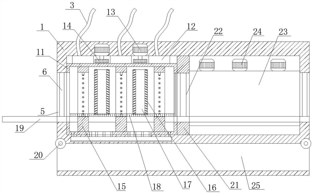 Shell cleaning device for air conditioner compressor production