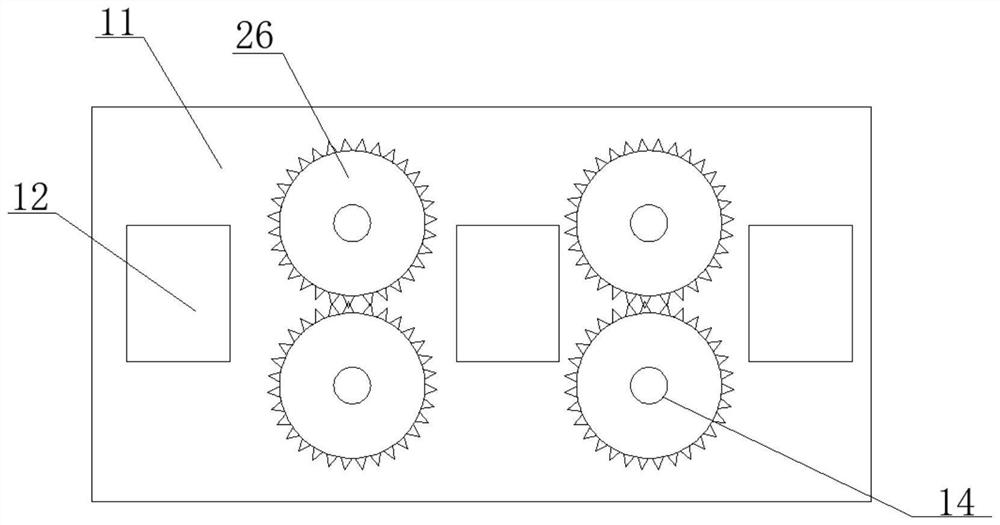 Shell cleaning device for air conditioner compressor production