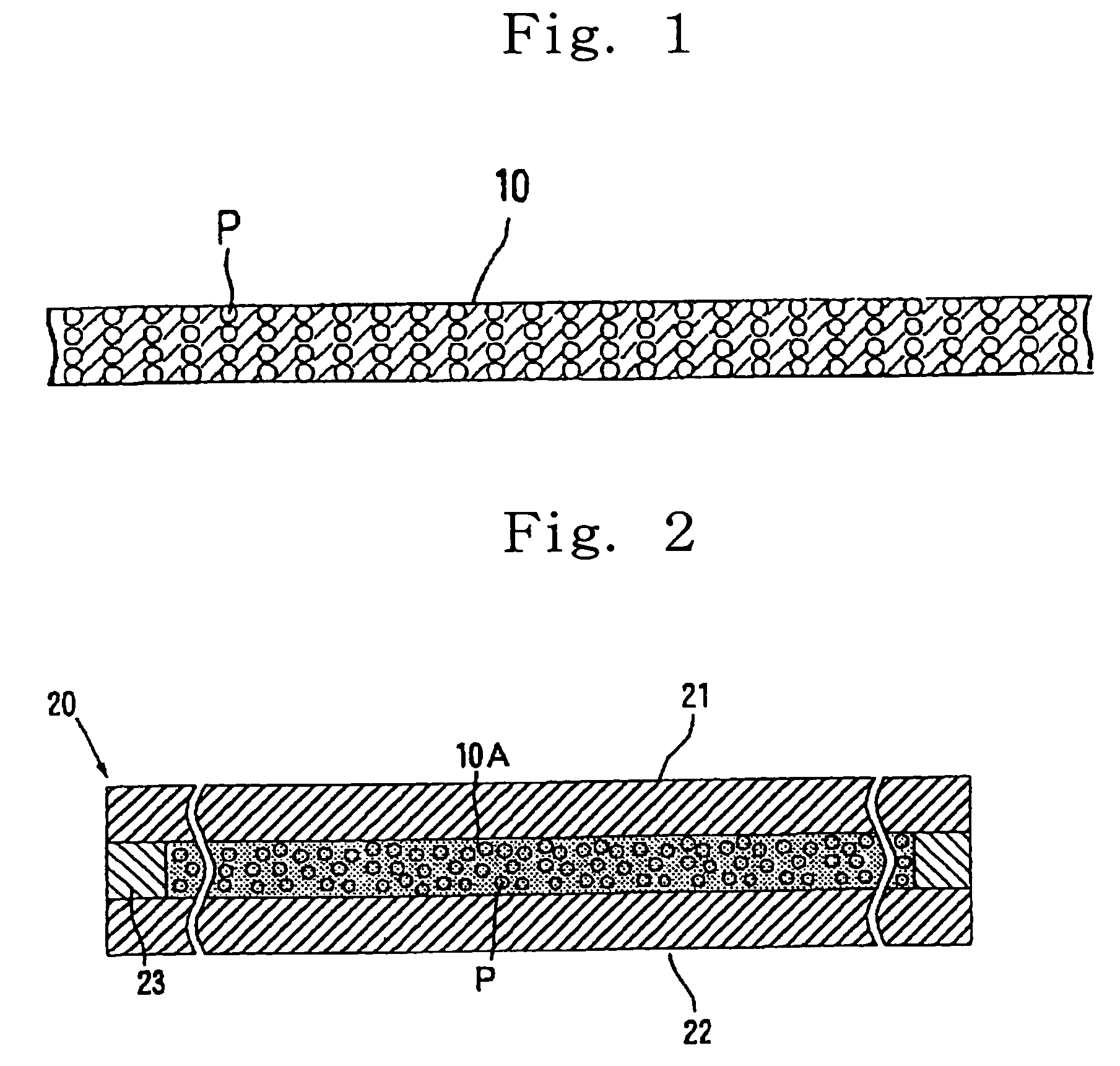 Anisotropic, conductive sheet and impedance measuring probe