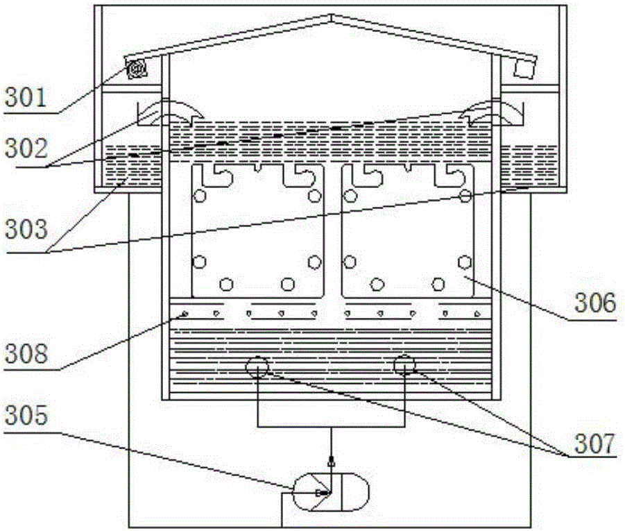 Monocrystal texturing cleaning machine and technological method therefor