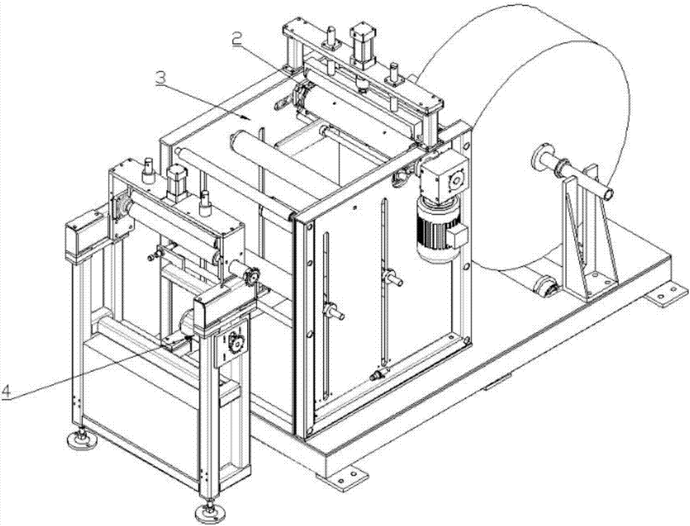 Woven belt continuous conveying device