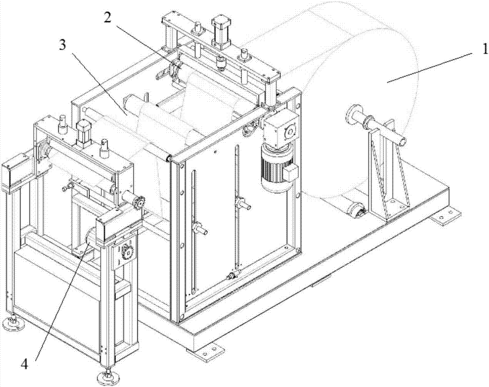 Woven belt continuous conveying device