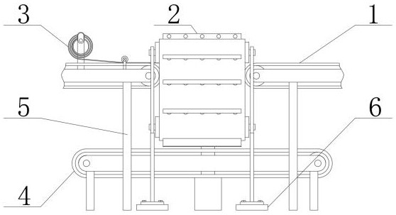 A scratch-resistant packaging structure for aluminum-plastic panel production