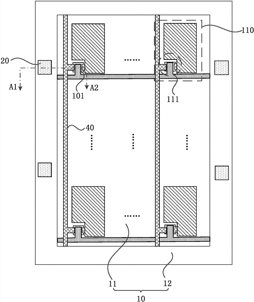 Array substrate, display panel, display device and array substrate manufacturing method