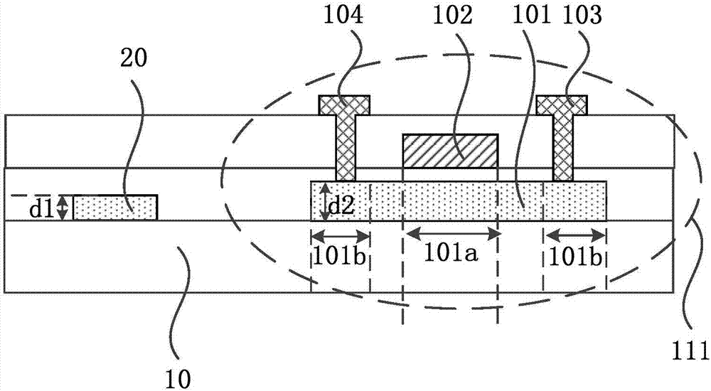 Array substrate, display panel, display device and array substrate manufacturing method