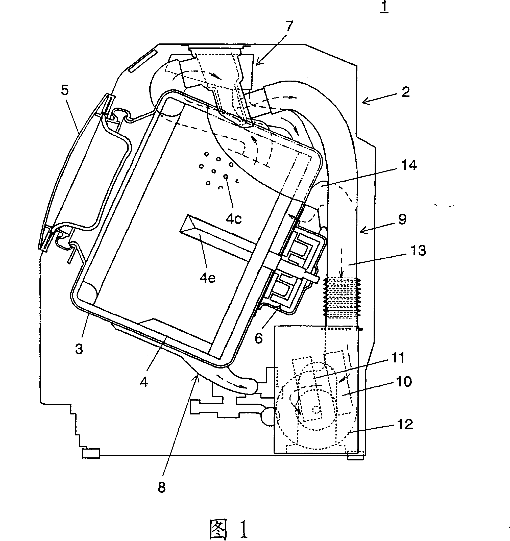 Drum washing and drying machine