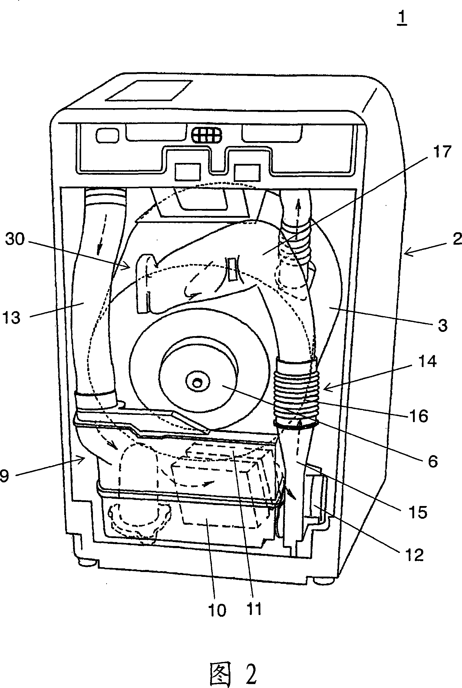 Drum washing and drying machine