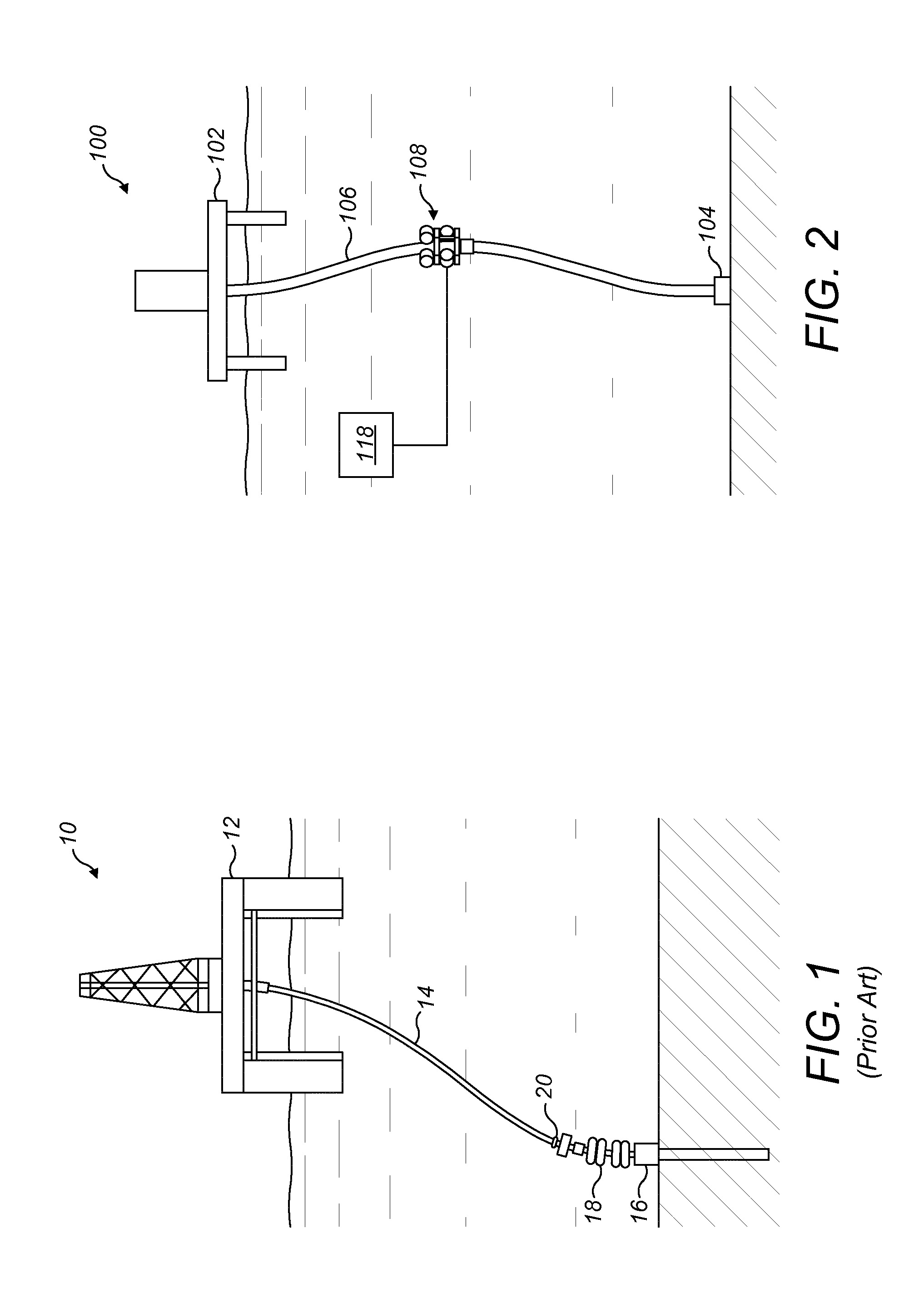 Riser stabilisation