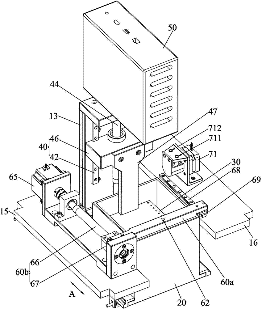 Upward exposure type ceramic photocuring 3D printing equipment and manufacture method thereof