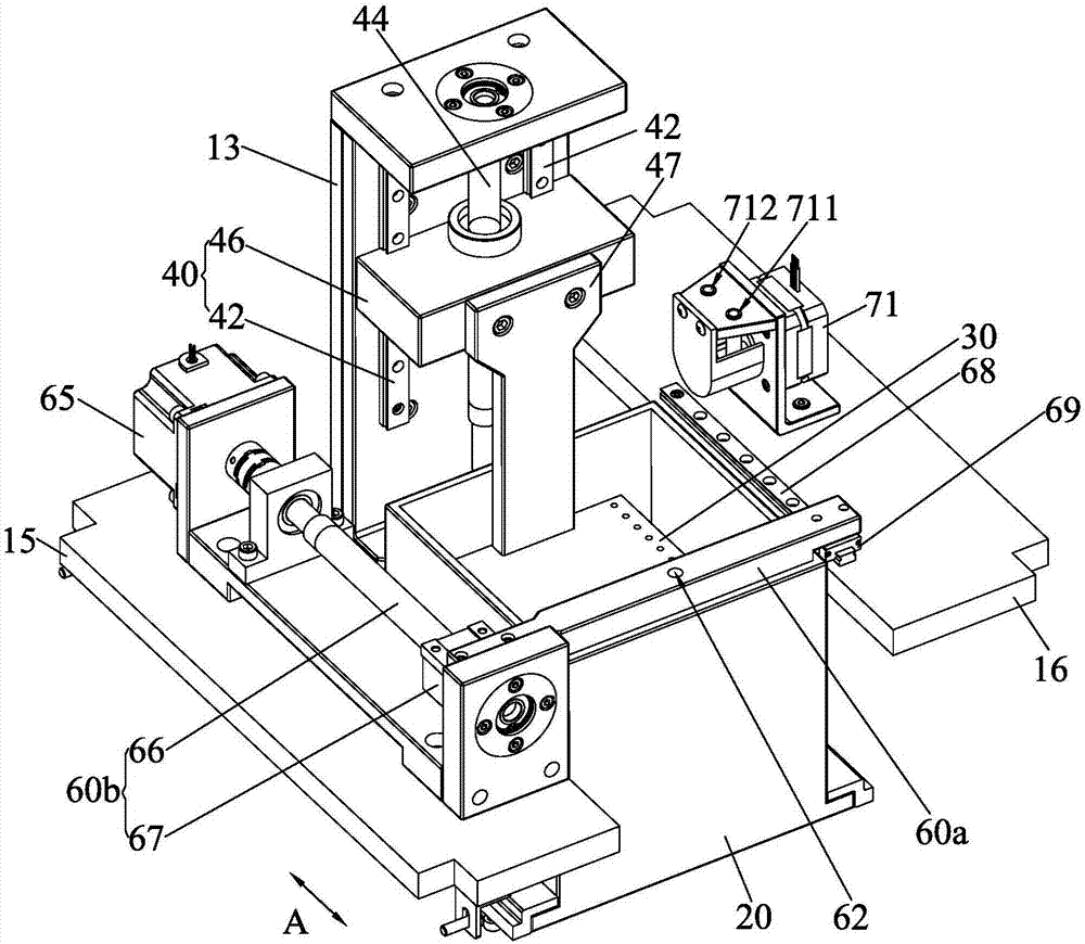 Upward exposure type ceramic photocuring 3D printing equipment and manufacture method thereof