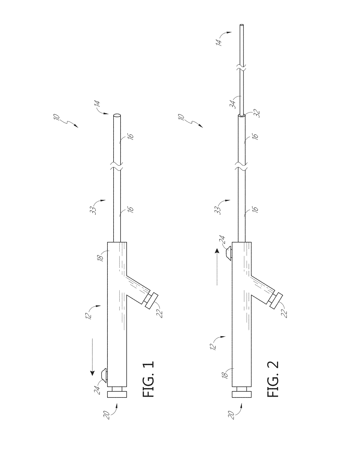 Telescoping neurovascular catheter with active distal tip