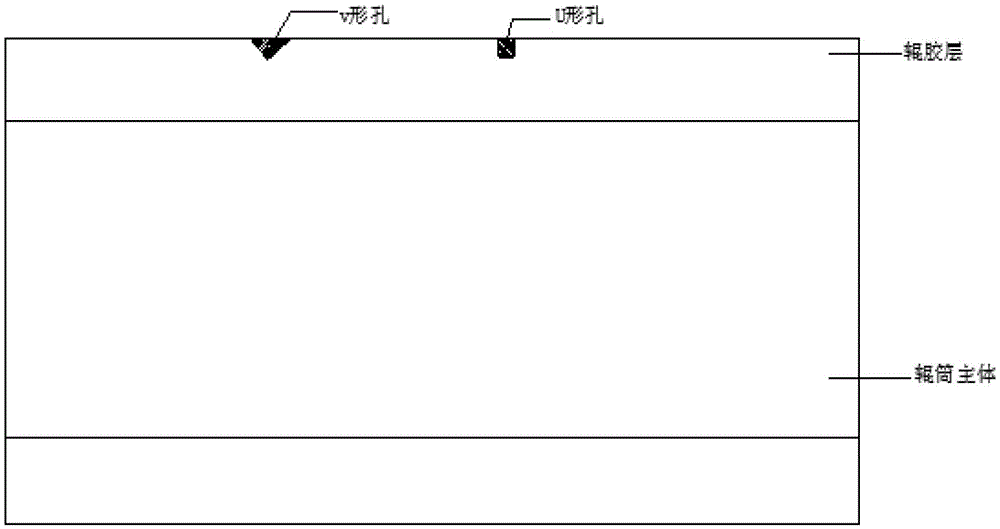 Composite roller printing dry grain three-dimensional ceramic tile and production technology thereof