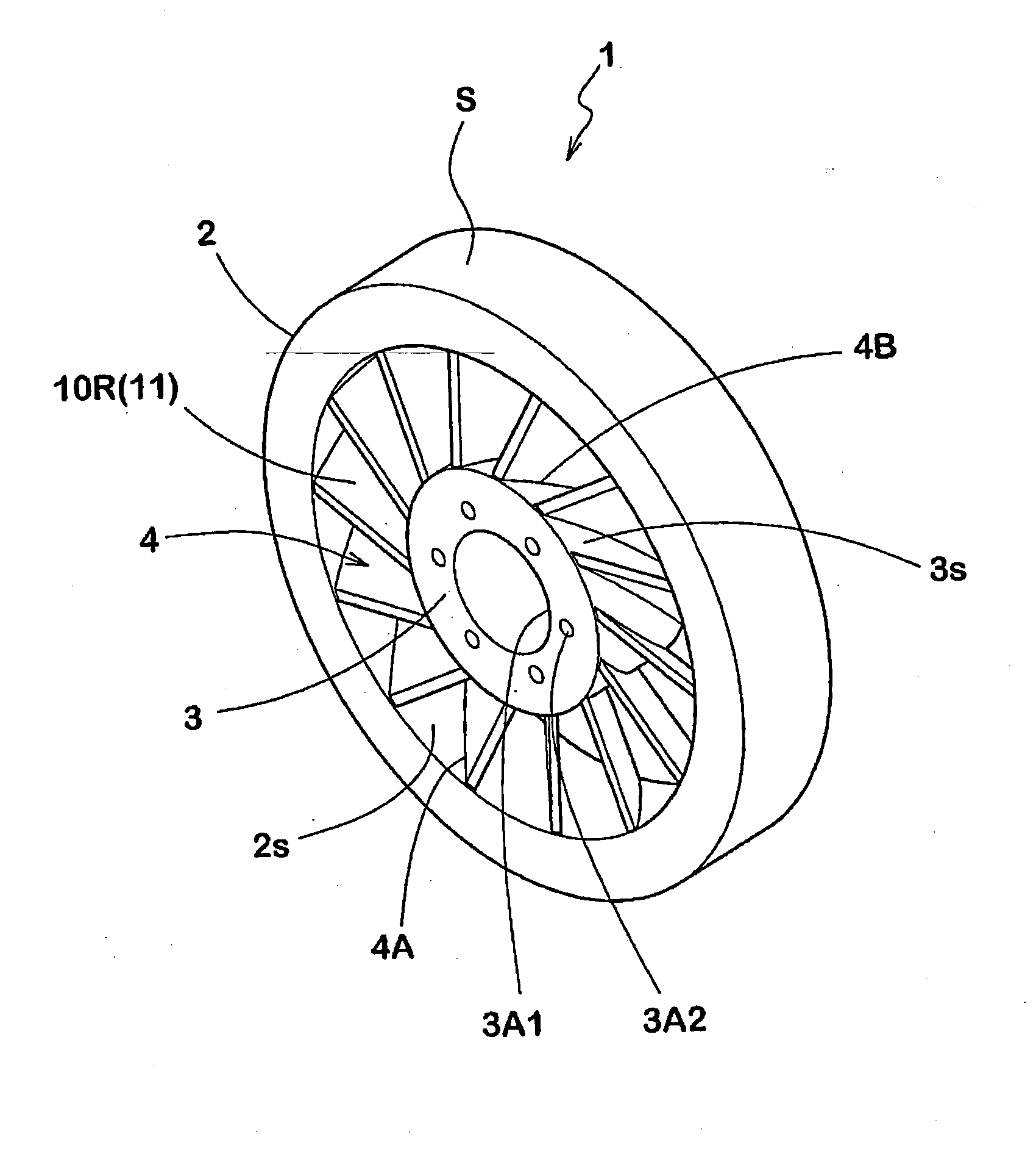 Airless tire