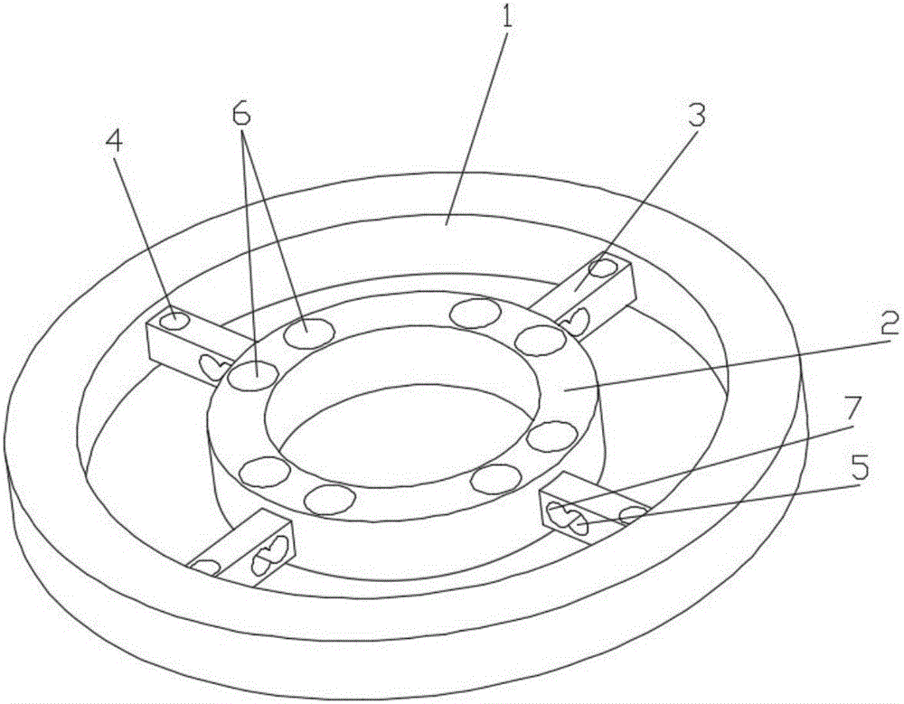 Six-dimensional force sensor