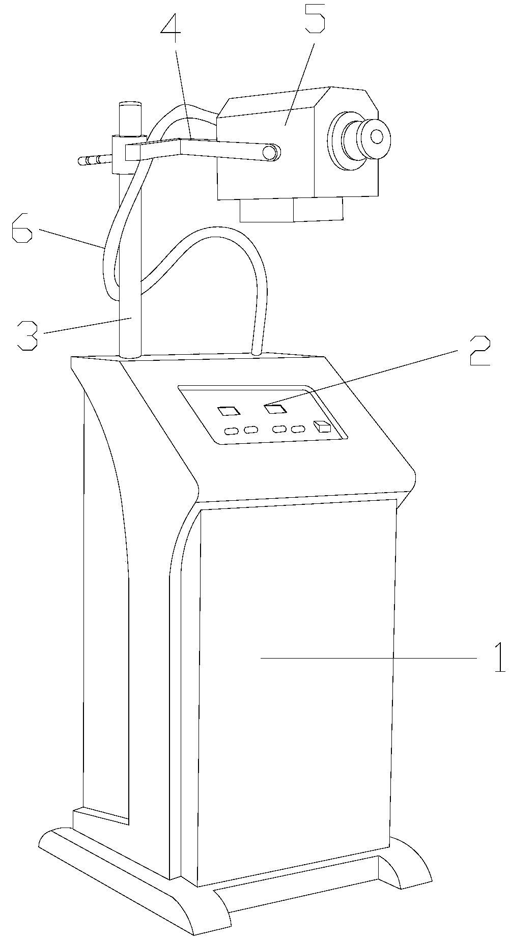 Integrated penetrating therapy device for otorhinolaryngological department