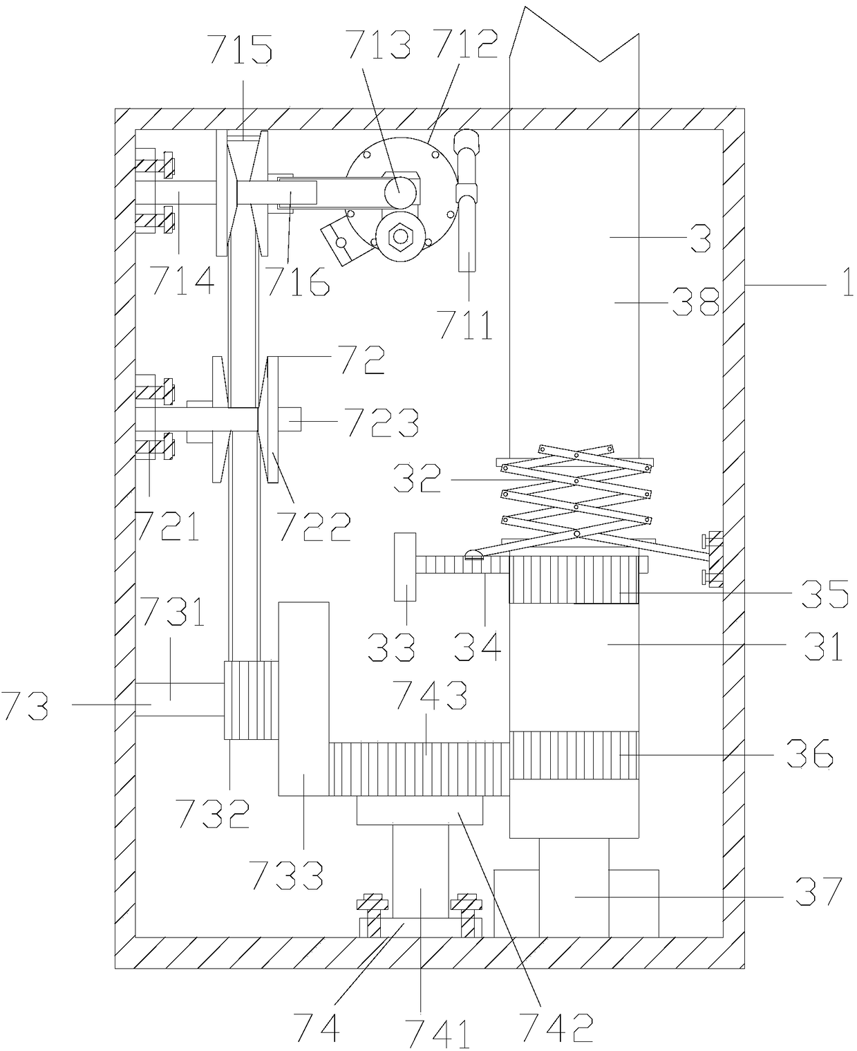 Integrated penetrating therapy device for otorhinolaryngological department