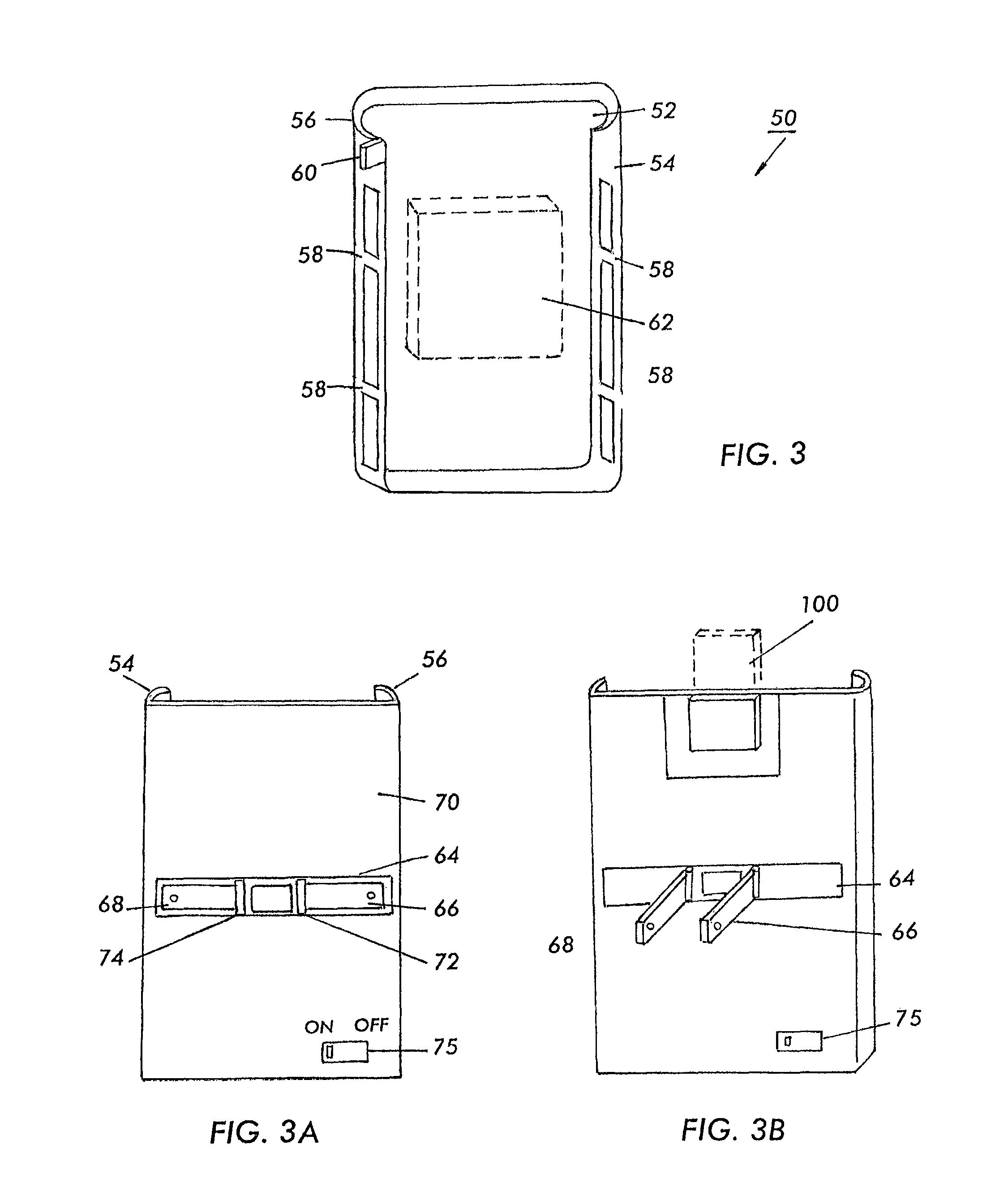 Detachably integrated battery charger for mobile cell phones and like devices