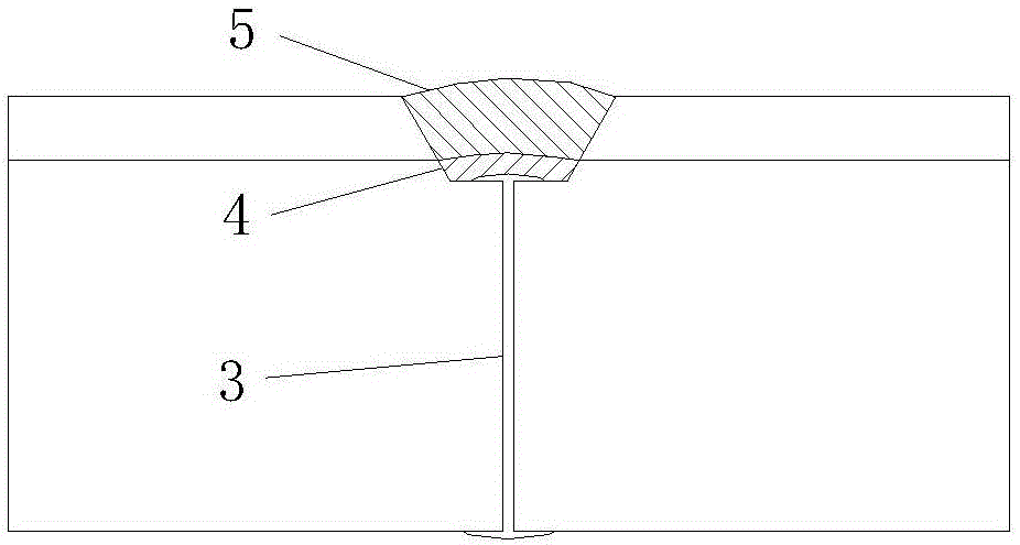 Bimetallic composite plate welding method