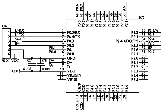 Intelligent radiation detection device and system based on internet